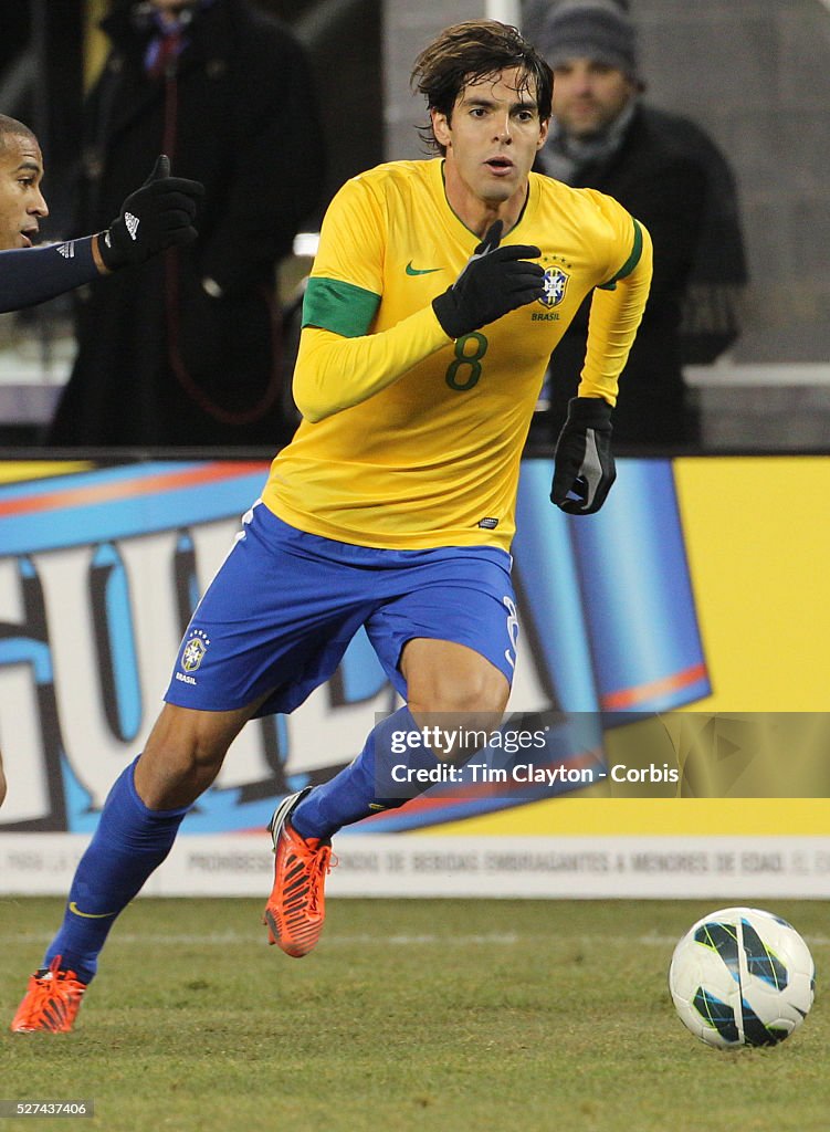 Brazil V Colombia International friendly football match at MetLife Stadium, New Jersey. USA