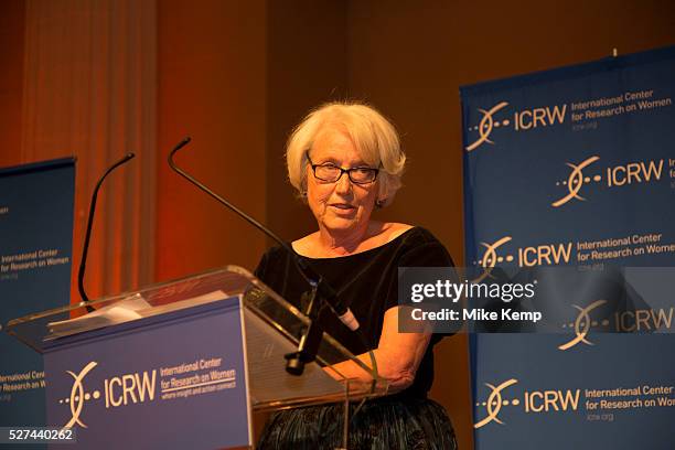 London, UK. Thursday 12th March 2015. International Centre for Research on Women, Champions for Change Awards Dinner event at Banqueting House,...