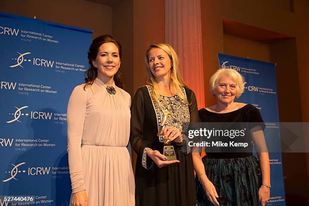 London, UK. Thursday 12th March 2015. International Centre for Research on Women, Champions for Change Awards Dinner event at Banqueting House,...