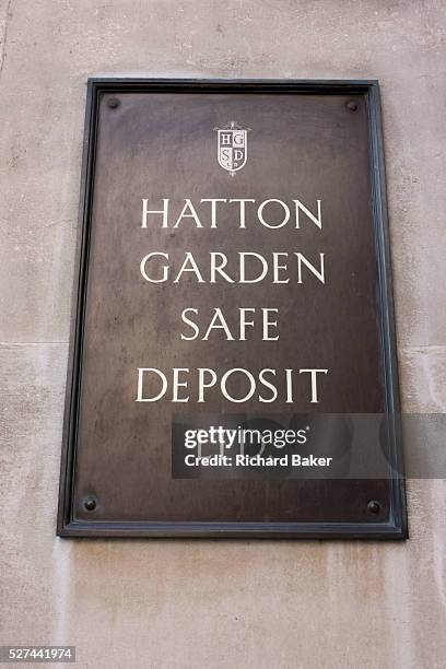 The location in central London where the Hatton Garden safe Deposit company is the scene of one London's most notorious valuables heist in recent...