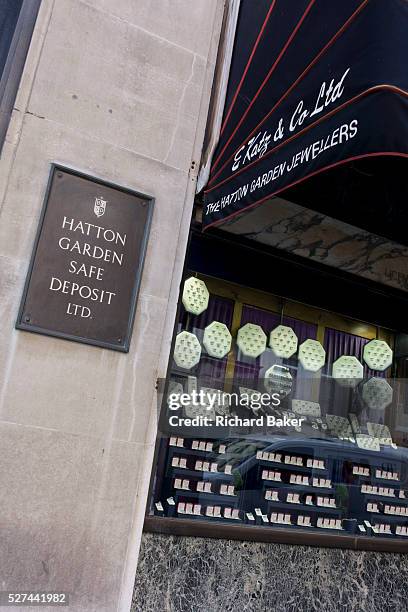 The location in central London where the Hatton Garden safe Deposit company is the scene of one London's most notorious valuables heist in recent...