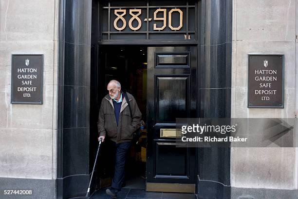 The location in central London where the Hatton Garden safe Deposit company is the scene of one London's most notorious valuables heist in recent...