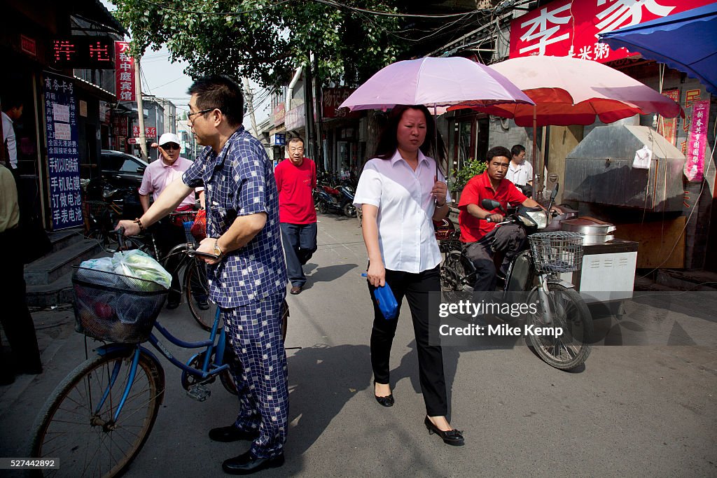 China - Beijing - Hutong street just south of Tiananmen