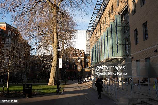 Kings College London campus at Guy's Hospital in Southwark, London, UK. Guy's, King's and St Thomas' School of Medicine is the medical school of...