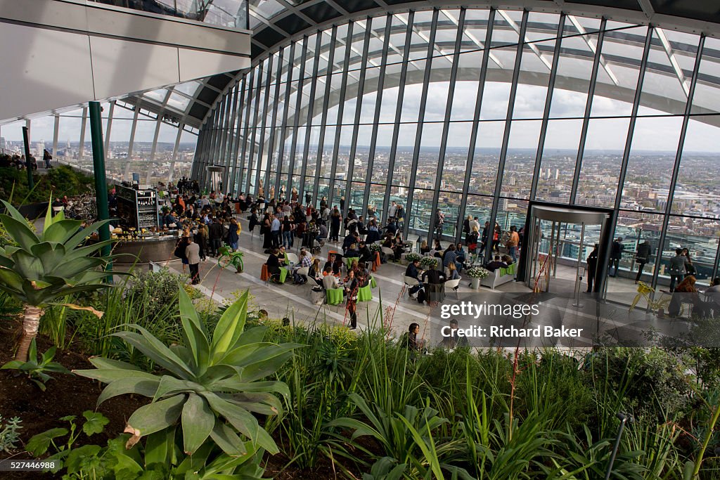 UK - London - Sky Garden interior