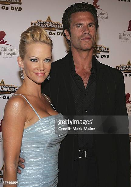 Actor Lorenzo Lamas and actress Barbara Ann Moore attends the "3rd Annual Runway for Life Benefiting St. Jude Children?s Research Hospital and...