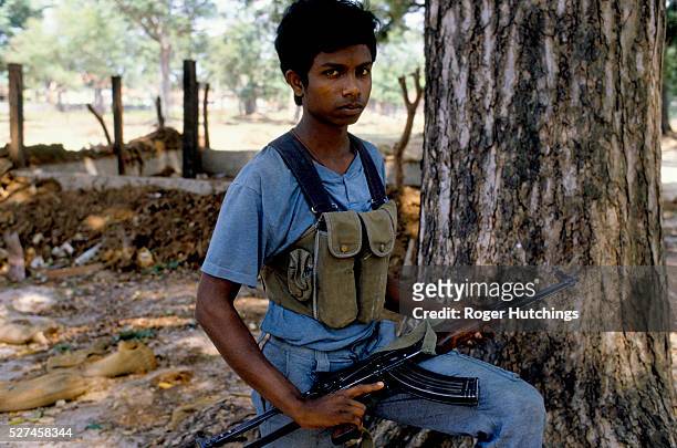 Tamil Tiger fighters in and around Jaffna in The north of Sri Lanka during their war against the Sri Lankan Army and The Indian Army.The war has...