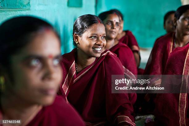 Volunteers visit a rural area in the Orissa region to give training and advice to Anganwadi workers. CLAP, Committee for Legal Aid to Poor is a...