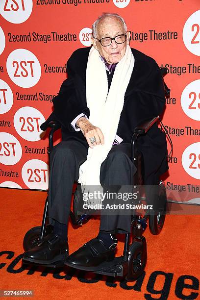 James M. Nederlander attends The Second Stage 37th Anniversary Gala at Cipriani 42nd Street on May 2, 2016 in New York City.