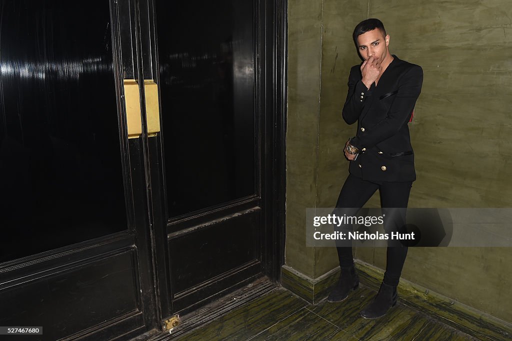 Balmain And Olivier Rousteing Celebrate After The Met Gala - Inside