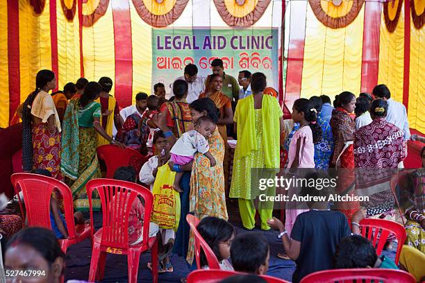 Families from Cuttack get legal advice and birth certificates from a Legal Aid Clinic run by the organisation CLAP. Committee for Legal Aid to Poor ,...