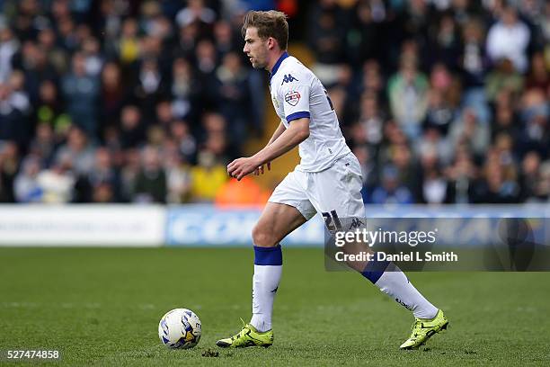 Charlie Taylor of Leeds United FC during the Sky Bet Championship match between Leeds United and Charlton Athletic at Elland Road on April 30, 2016...