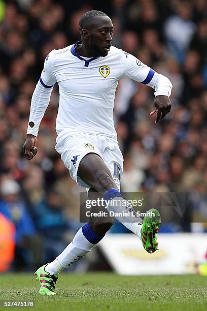 Toumani Diagouraga of Leeds United FC during the Sky Bet Championship match between Leeds United and Charlton Athletic at Elland Road on April 30,...