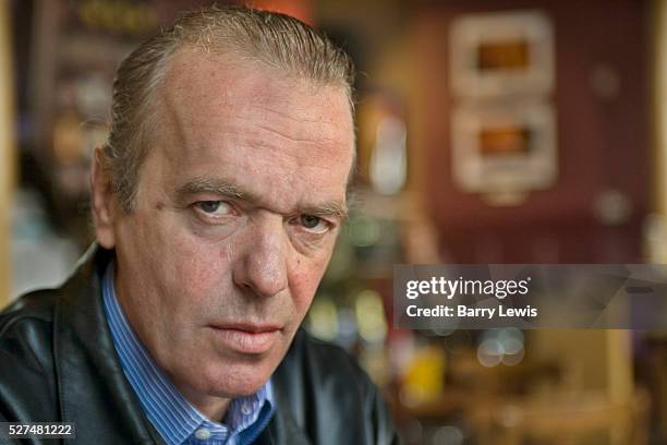 Author and writer Martin Amis in a pub in Notting Hill, London. Martin Louis Amis is a British novelist, the author of many novels including Money...