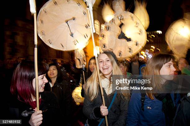 2012 Clock 135 Burning The Clocks Festival Stock Photos, High-Res Pictures, and ...