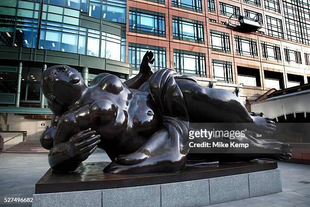 The 5 ton Broadgate Venus created by Fernando Botero placed in Exchange Square, part of Broadgate is a large, 32-acre office and retail estate in the...