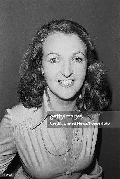 English actress Penelope Keith, who appears as Margo Leadbetter in the television series The Good Life, pictured at the Pye TV Awards in London on...