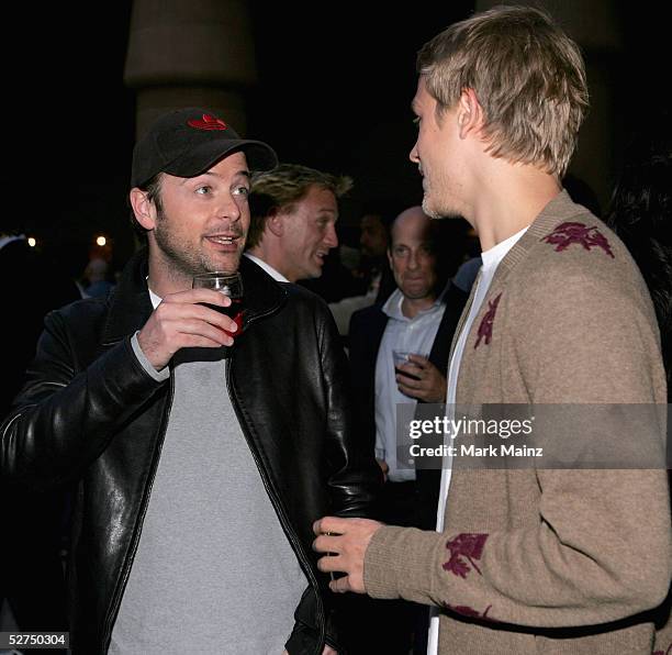 Director Matthew Vaughn attends the pre-reception for the "Premiere of Sony Classics Layer Cake" at the Egyptian Theatre on May 2, 2005 in Los...