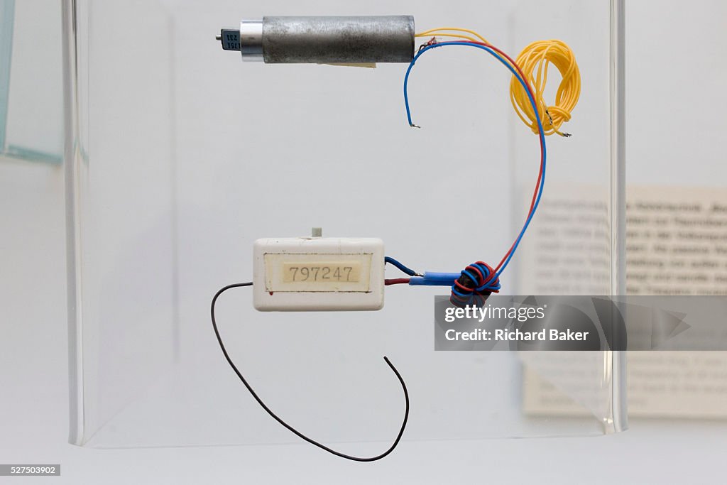 Germany - Berlin - GDR-era Stasi eavesdropping device