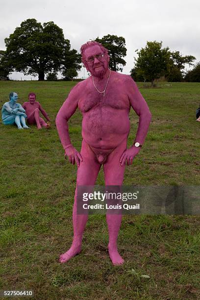 Simon Gandolfi travel writer, Colwall, Herefordshire He was a participant in a Spencer Tunick Installation of 850 naked painted people and was...
