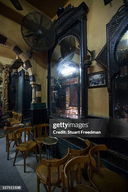 El Fishawi's Coffee house in Khan al-Khalili Cairo, Egypt