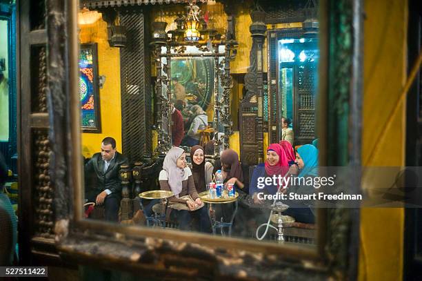 El Fishawi's Coffee house in Khan al-Khalili Cairo, Egypt