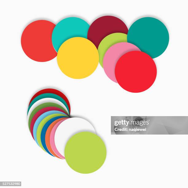 stockillustraties, clipart, cartoons en iconen met colorful round pattern - speelfiche