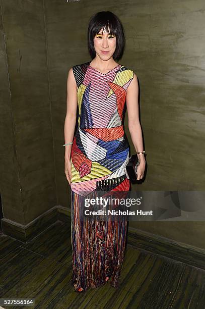 Eva Chen attends the Balmain and Olivier Rousteing after the Met Gala Celebration on May 02, 2016 in New York, New York.