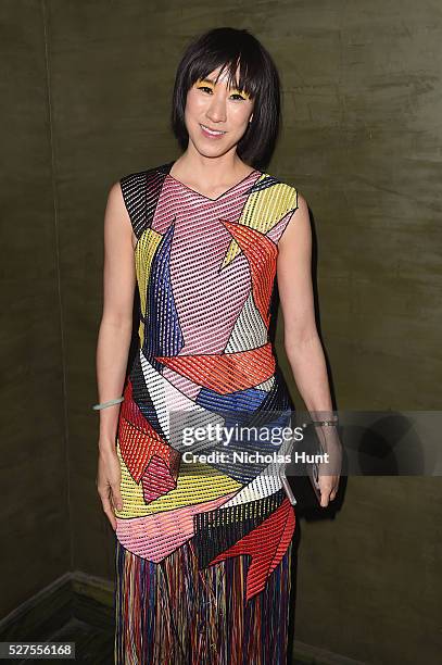 Eva Chen attends the Balmain and Olivier Rousteing after the Met Gala Celebration on May 02, 2016 in New York, New York.