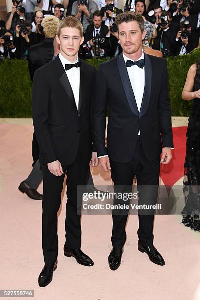 Garrett Hedlund attends the "Manus x Machina: Fashion In An Age Of Technology" Costume Institute Gala at Metropolitan Museum of Art on May 2, 2016 in...