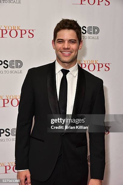 Singer Jeremy Jordan attends the New York Pops 33rd Birthday Gala - Dinner Dance at Mandarin Oriental New York on May 2, 2016 in New York City