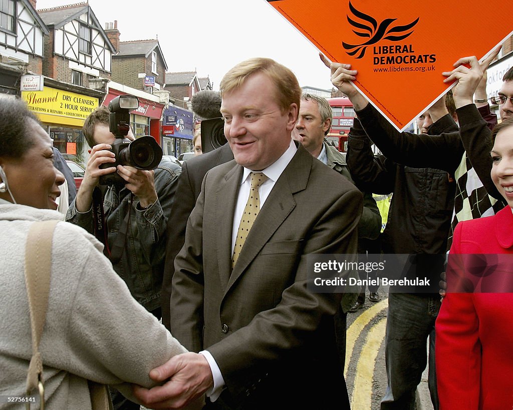 Final Day Of Election Campaigning For The Liberal Democrats