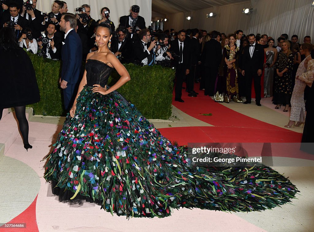 "Manus x Machina: Fashion In An Age Of Technology" Costume Institute Gala - Arrivals