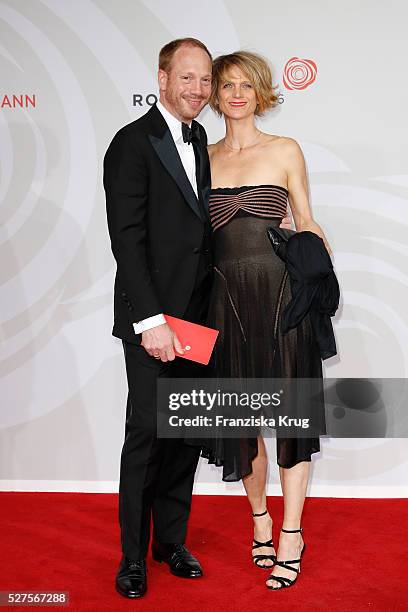 Johann Buelow and Katrin von Buelow attend the Rosenball 2016 on April 30 in Berlin, Germany.