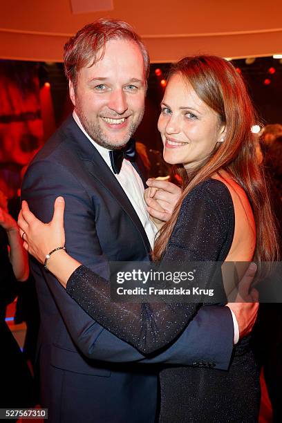 Stephan Grossmann and Lidija Grossmann attend the Rosenball 2016 on April 30 in Berlin, Germany.