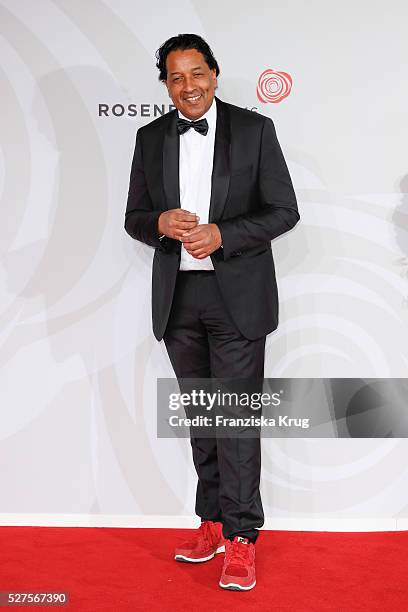 Cherno Jobatey attends the Rosenball 2016 on April 30 in Berlin, Germany.