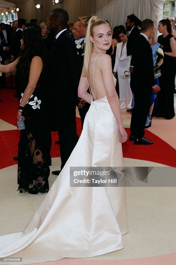 "Manus x Machina: Fashion In An Age Of Technology" Costume Institute Gala - Arrivals