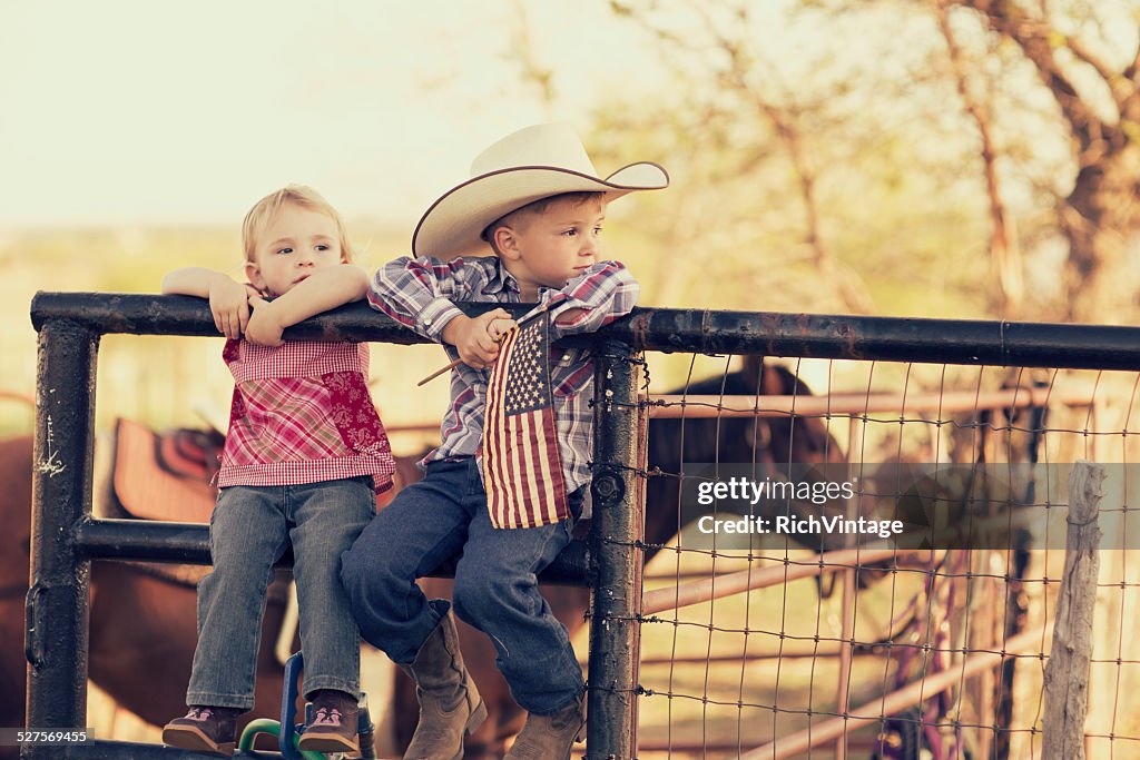 Giovane Texas bambini