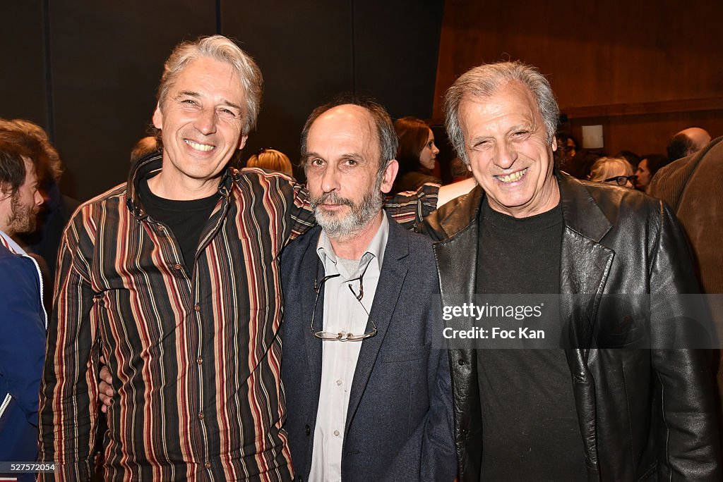 Pascal Turmo Actor Pascal Turmo, director Manuel Sanchez and actor Toni Librizzi ...