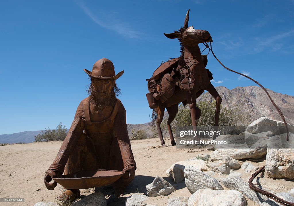 Los Angeles Borrego Springs Sky Art