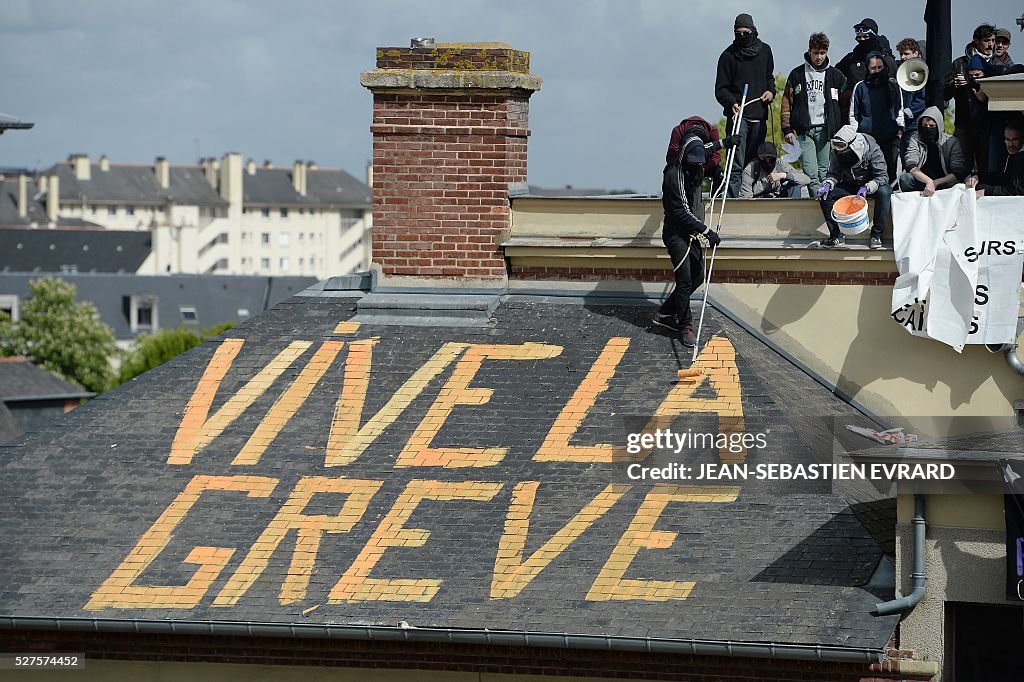 FRANCE-LABOUR LAW-PROTEST