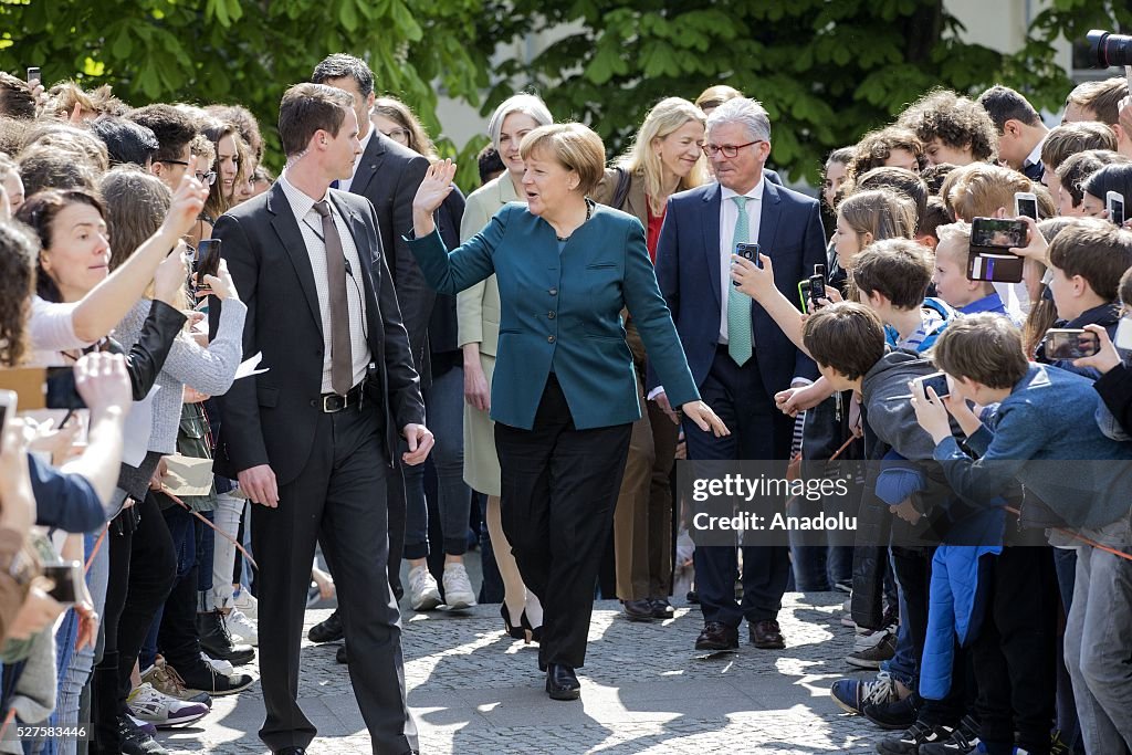 German Chancellor Angela Merkel in Berlin