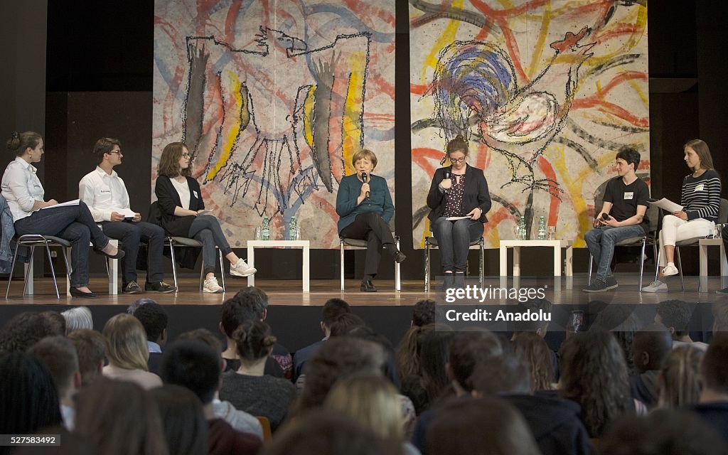 German Chancellor Angela Merkel in Berlin