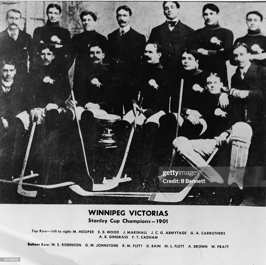 Portrait Of Winnipeg Victorias, 1901