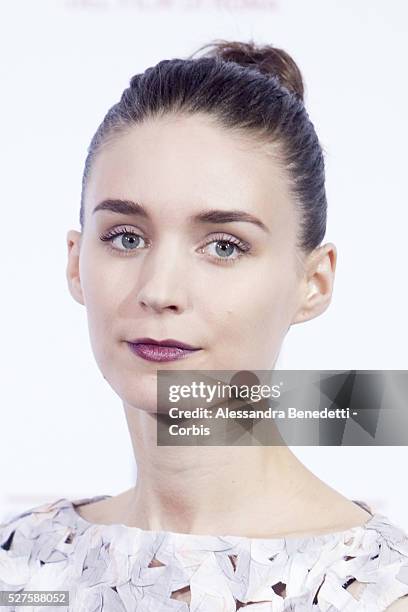 Director Stephen Daldry, actors Gabriel Weinstein, Rooney Mara, Eduardo Luis and Rickson Tevez attend 'Trash' Photocall during The 9th Rome Film...