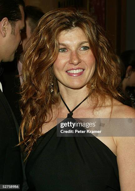 Actor Connie Britton attends the opening night of "Sweet Charity" on Broadway at the Al Hirschfeld Theatre on May 4, 2005 in New York City.