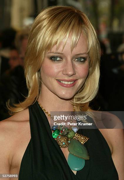 Actor Marley Shelton attends the opening night of "Sweet Charity" on Broadway at the Al Hirschfeld Theatre on May 4, 2005 in New York City.