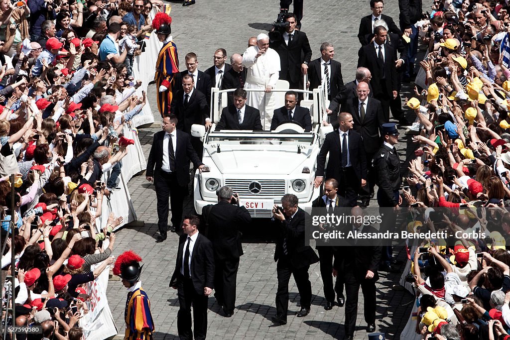 Italy - Religion - Pope Francis - Canonization