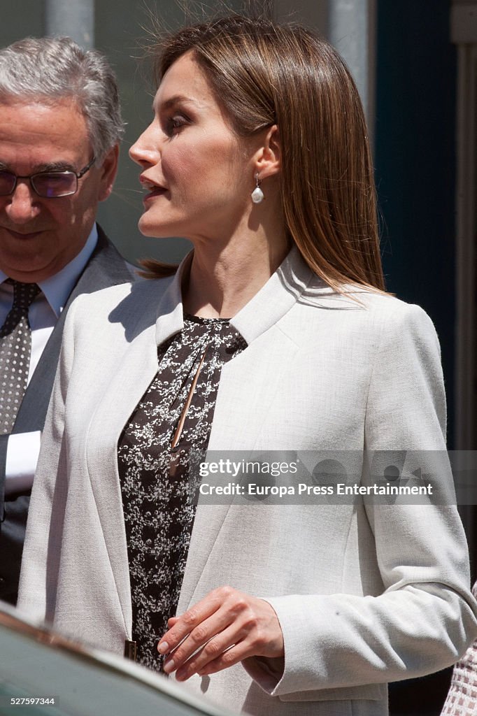 Queen Letizia of Spain Visits CIAL