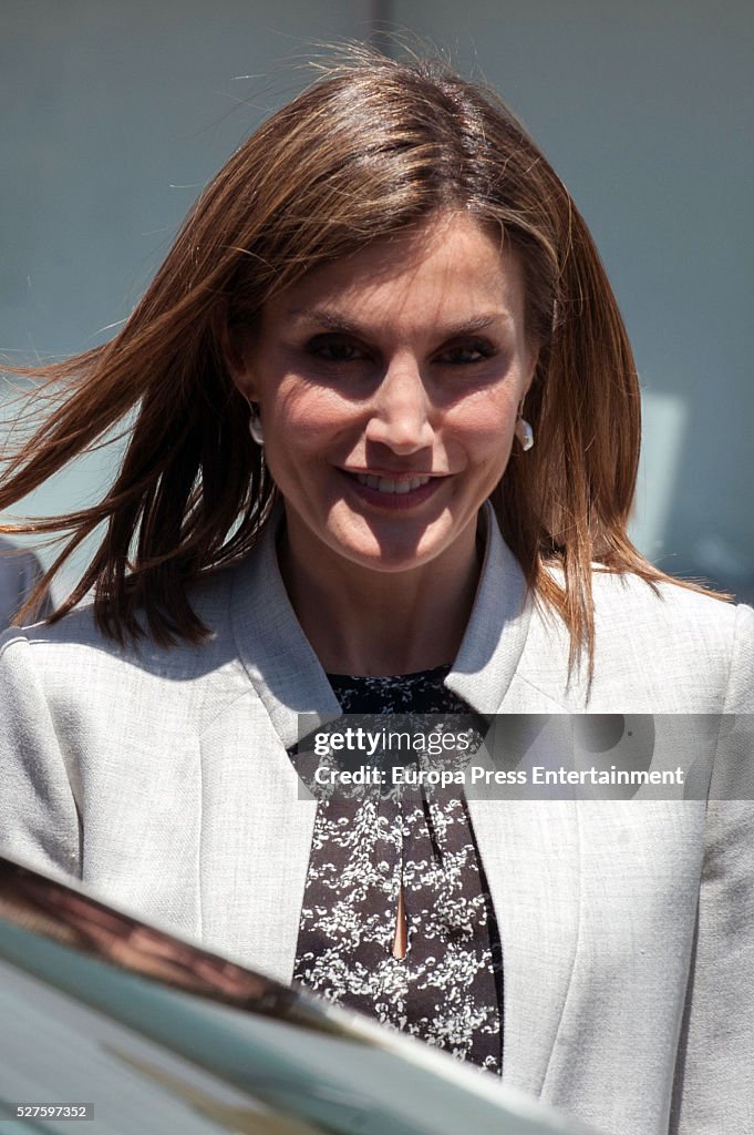 Queen Letizia of Spain Visits CIAL